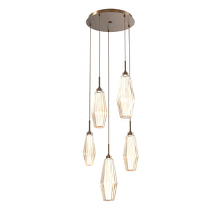 Hammerton Studio - CHB0049-05-FB-RA-C01-L1 - LED Pendant - Aalto - Flat Bronze