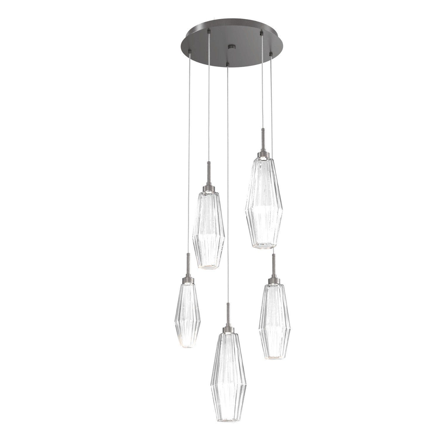 Hammerton Studio - CHB0049-05-GP-RC-C01-L1 - LED Pendant - Aalto - Graphite