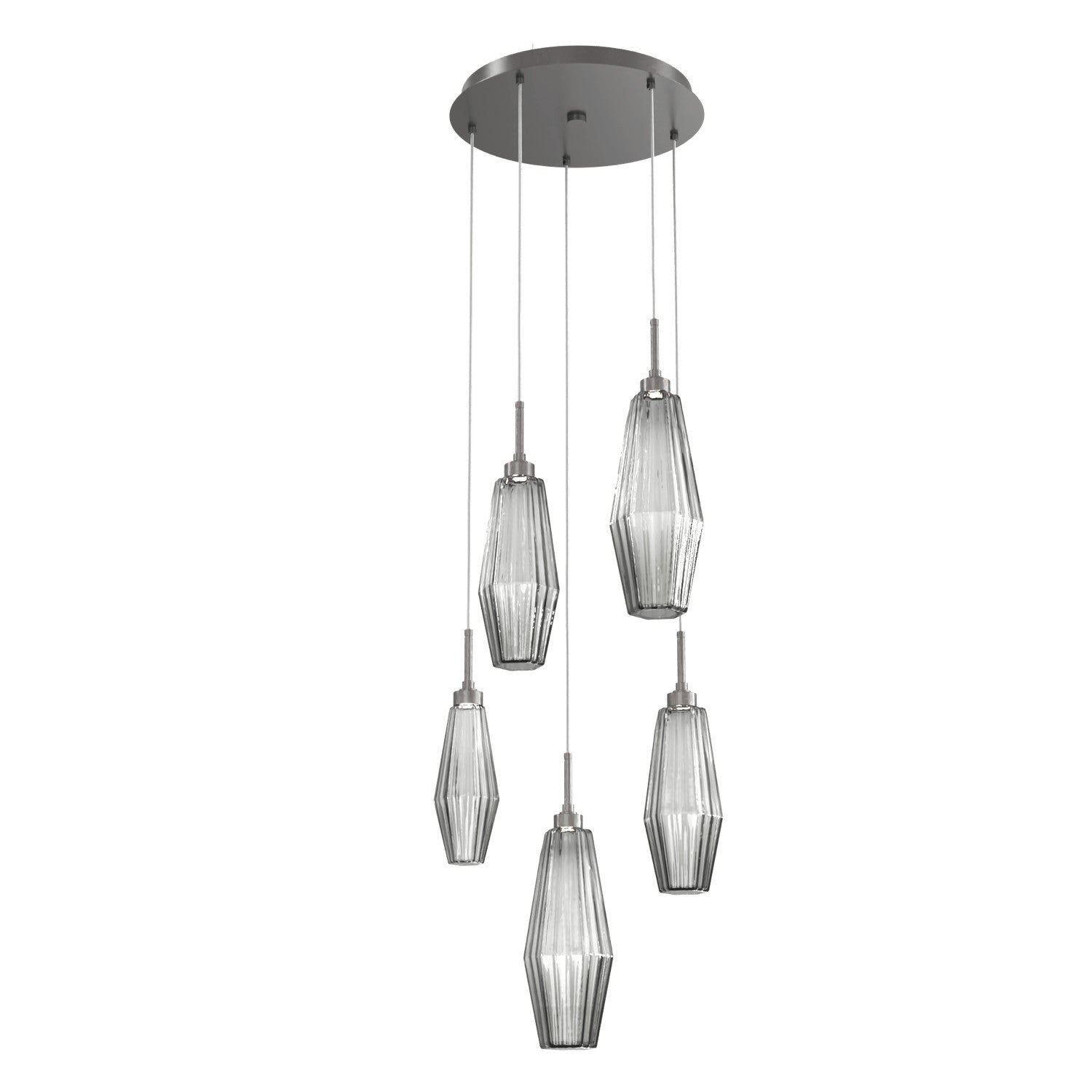 Hammerton Studio - CHB0049-05-GP-RS-C01-L1 - LED Pendant - Aalto - Graphite