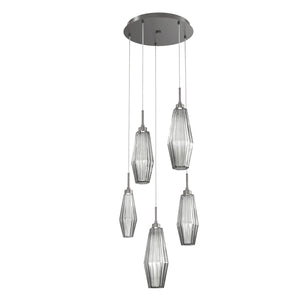 Hammerton Studio - CHB0049-05-GP-RS-C01-L3 - LED Pendant - Aalto - Graphite