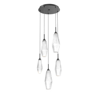 Hammerton Studio - CHB0049-05-MB-RC-C01-L1 - LED Pendant - Aalto - Matte Black