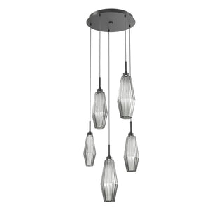 Hammerton Studio - CHB0049-05-MB-RS-C01-L1 - LED Pendant - Aalto - Matte Black