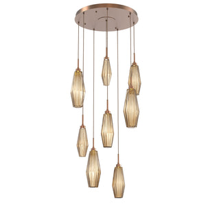 Hammerton Studio - CHB0049-08-BB-RB-C01-L1 - LED Pendant - Aalto - Burnished Bronze