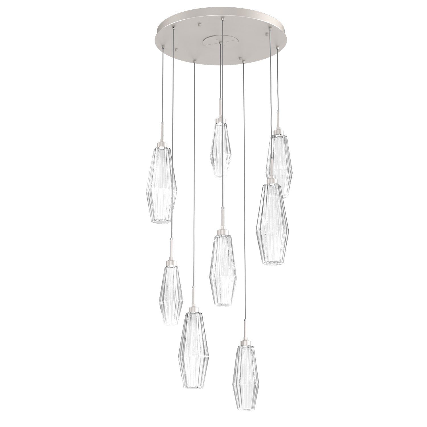 Hammerton Studio - CHB0049-08-BS-RC-C01-L1 - LED Pendant - Aalto - Beige Silver