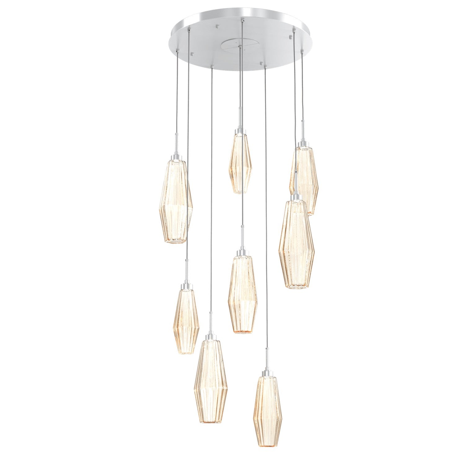 Hammerton Studio - CHB0049-08-CS-RA-C01-L3 - LED Pendant - Aalto - Classic Silver