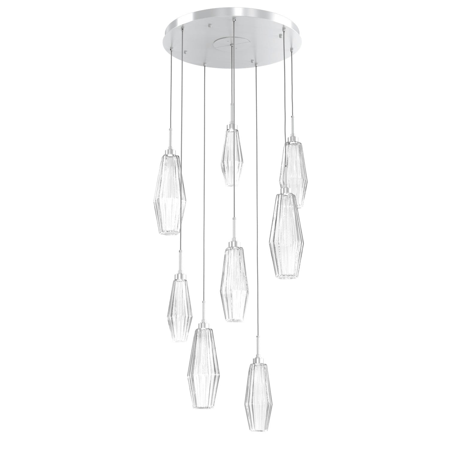 Hammerton Studio - CHB0049-08-CS-RC-C01-L1 - LED Pendant - Aalto - Classic Silver