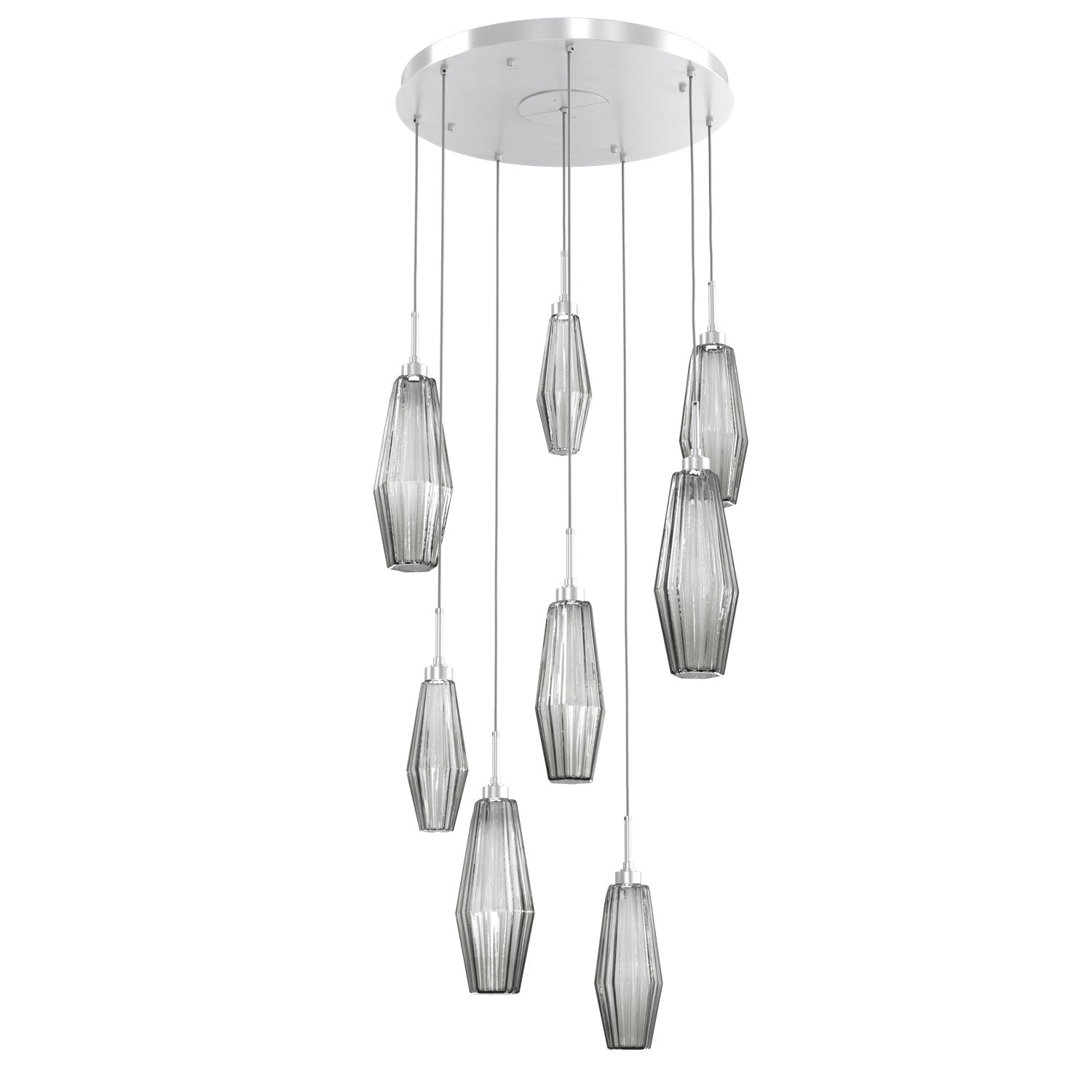 Hammerton Studio - CHB0049-08-CS-RS-C01-L1 - LED Pendant - Aalto - Classic Silver