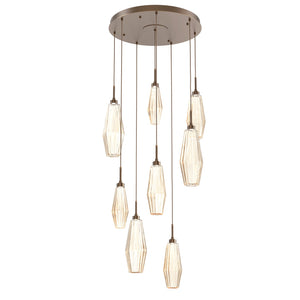 Hammerton Studio - CHB0049-08-FB-RA-C01-L1 - LED Pendant - Aalto - Flat Bronze