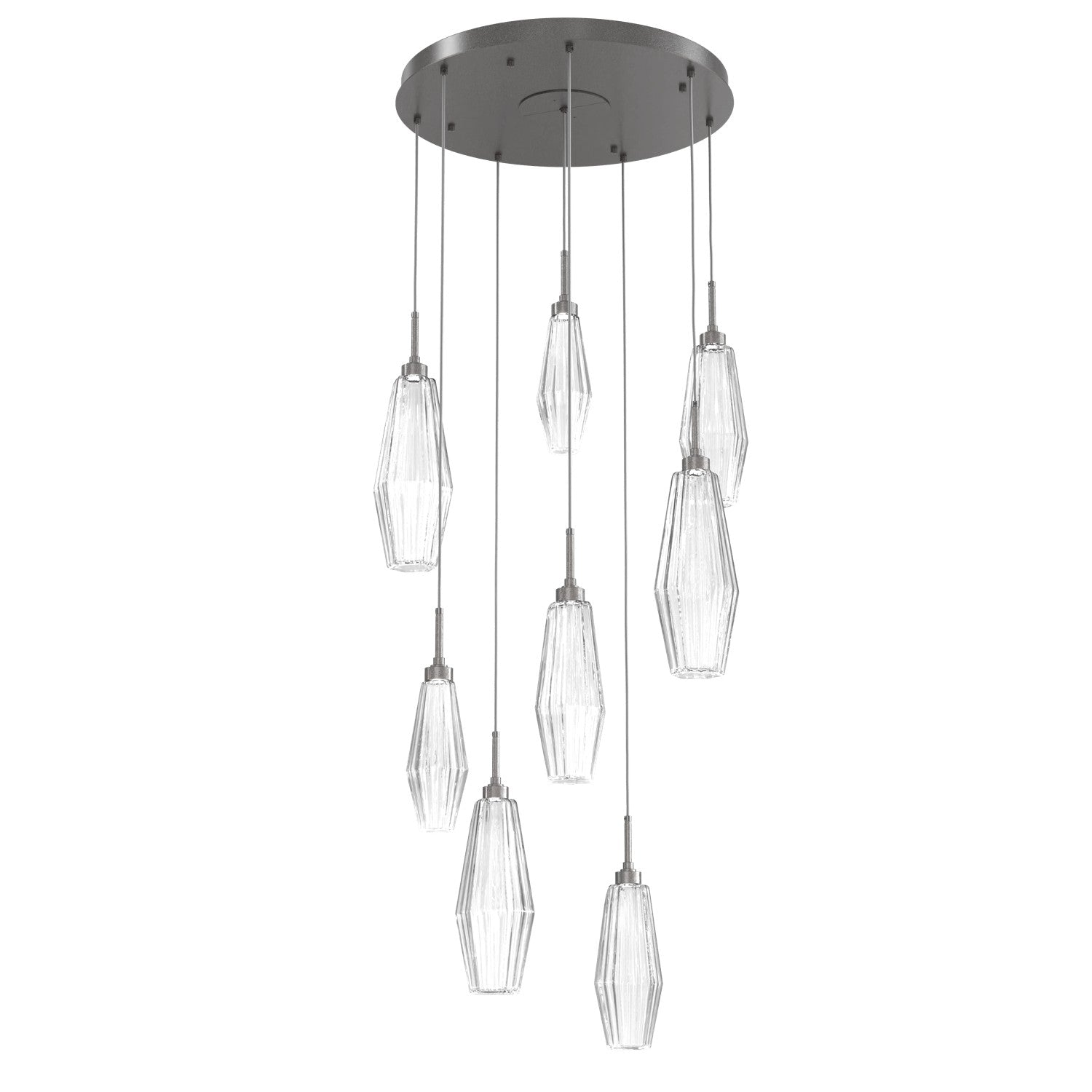 Hammerton Studio - CHB0049-08-GP-RC-C01-L1 - LED Pendant - Aalto - Graphite