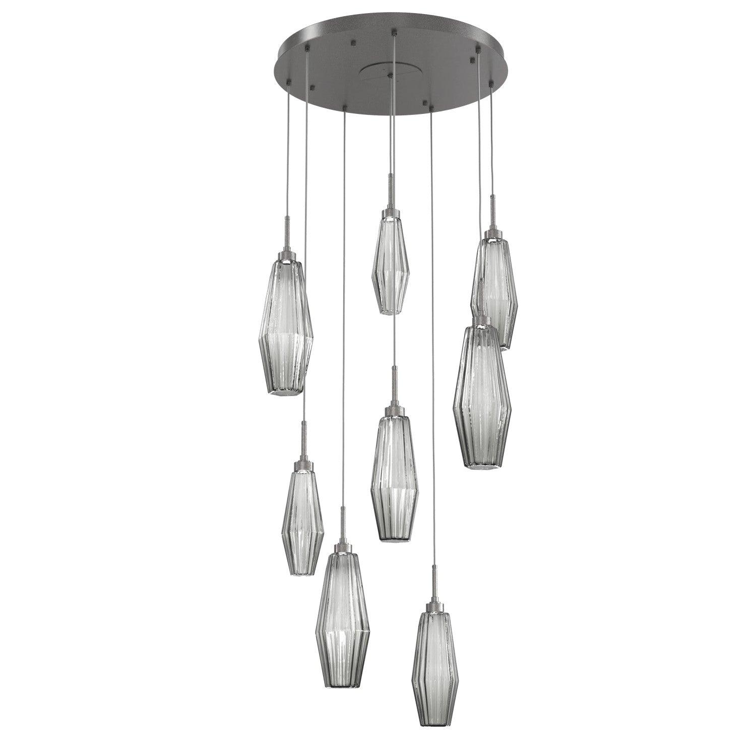 Hammerton Studio - CHB0049-08-GP-RS-C01-L3 - LED Pendant - Aalto - Graphite