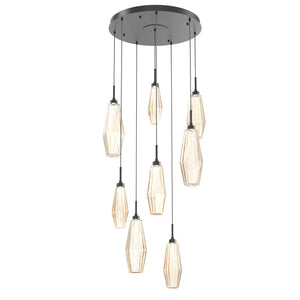 Hammerton Studio - CHB0049-08-MB-RA-C01-L1 - LED Pendant - Aalto - Matte Black