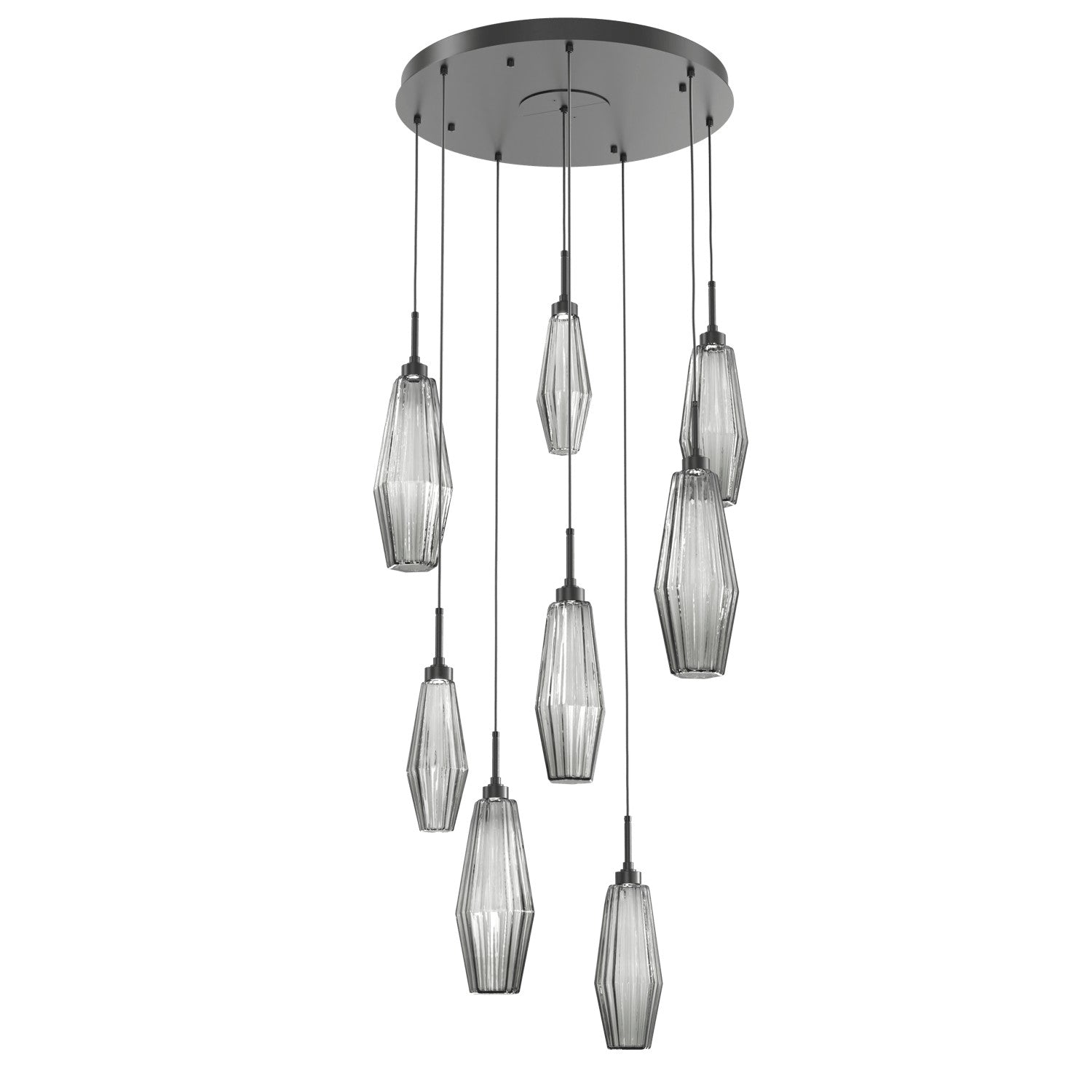 Hammerton Studio - CHB0049-08-MB-RS-C01-L1 - LED Pendant - Aalto - Matte Black