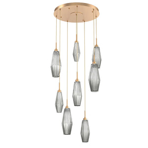 Hammerton Studio - CHB0049-08-NB-RS-C01-L1 - LED Pendant - Aalto - Novel Brass