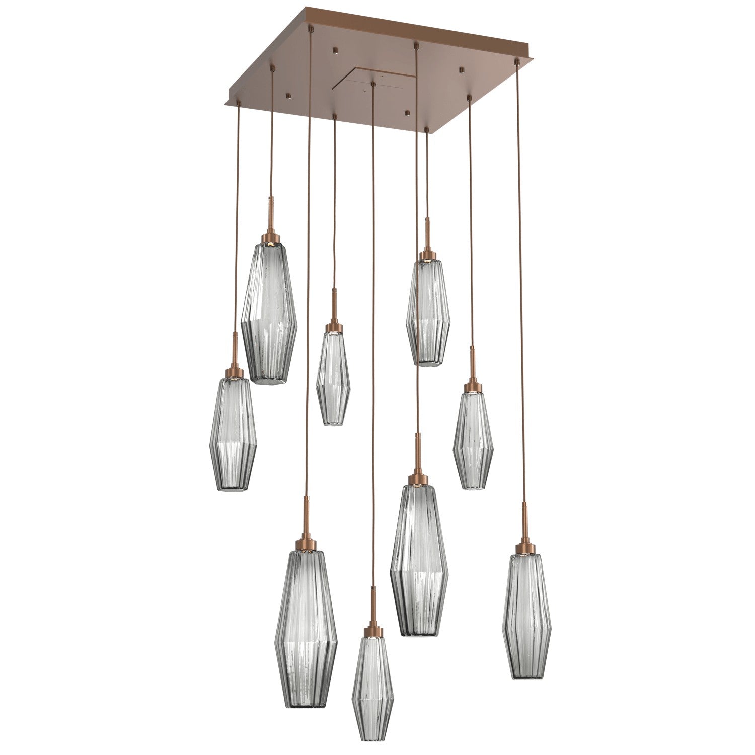 Hammerton Studio - CHB0049-09-BB-RS-C01-L1 - LED Pendant - Aalto - Burnished Bronze