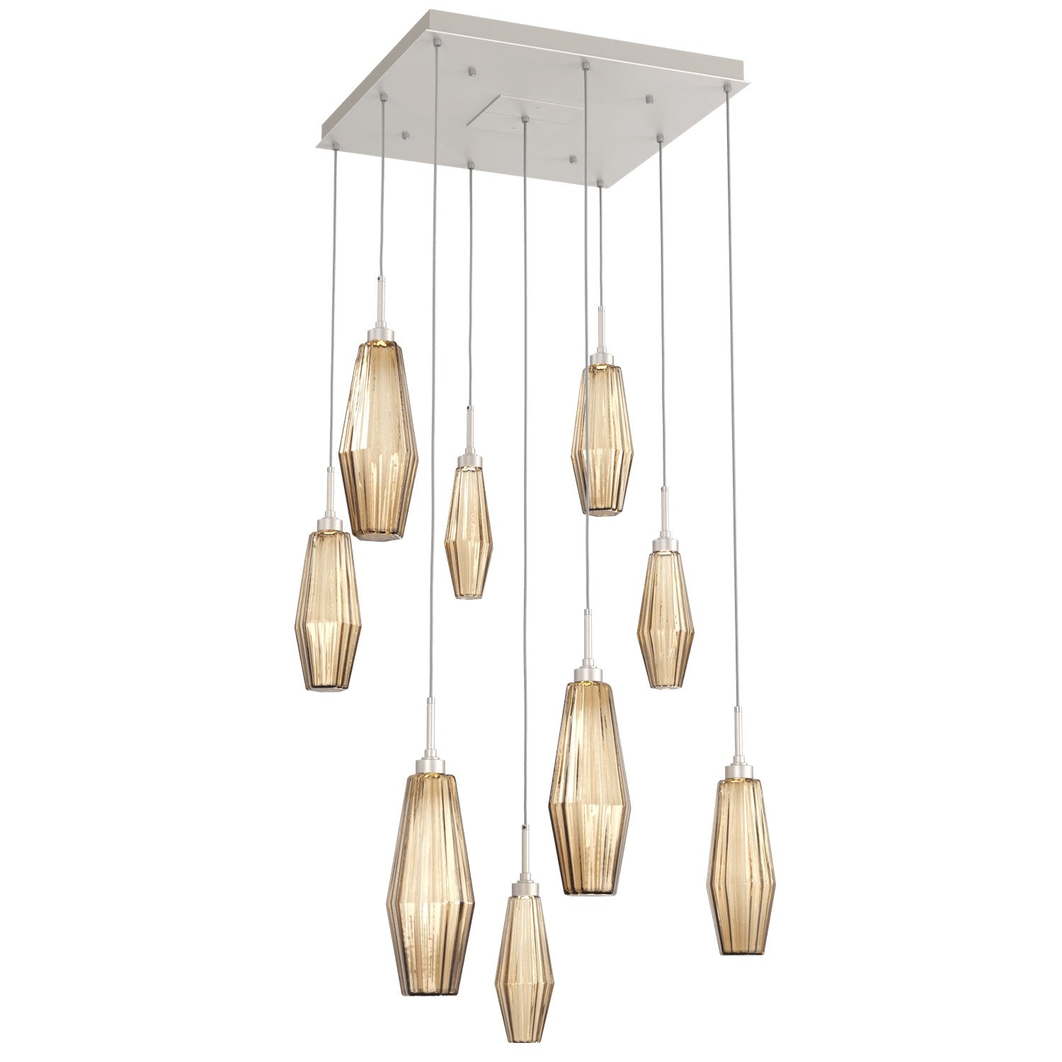 Hammerton Studio - CHB0049-09-BS-RB-C01-L1 - LED Pendant - Aalto - Beige Silver