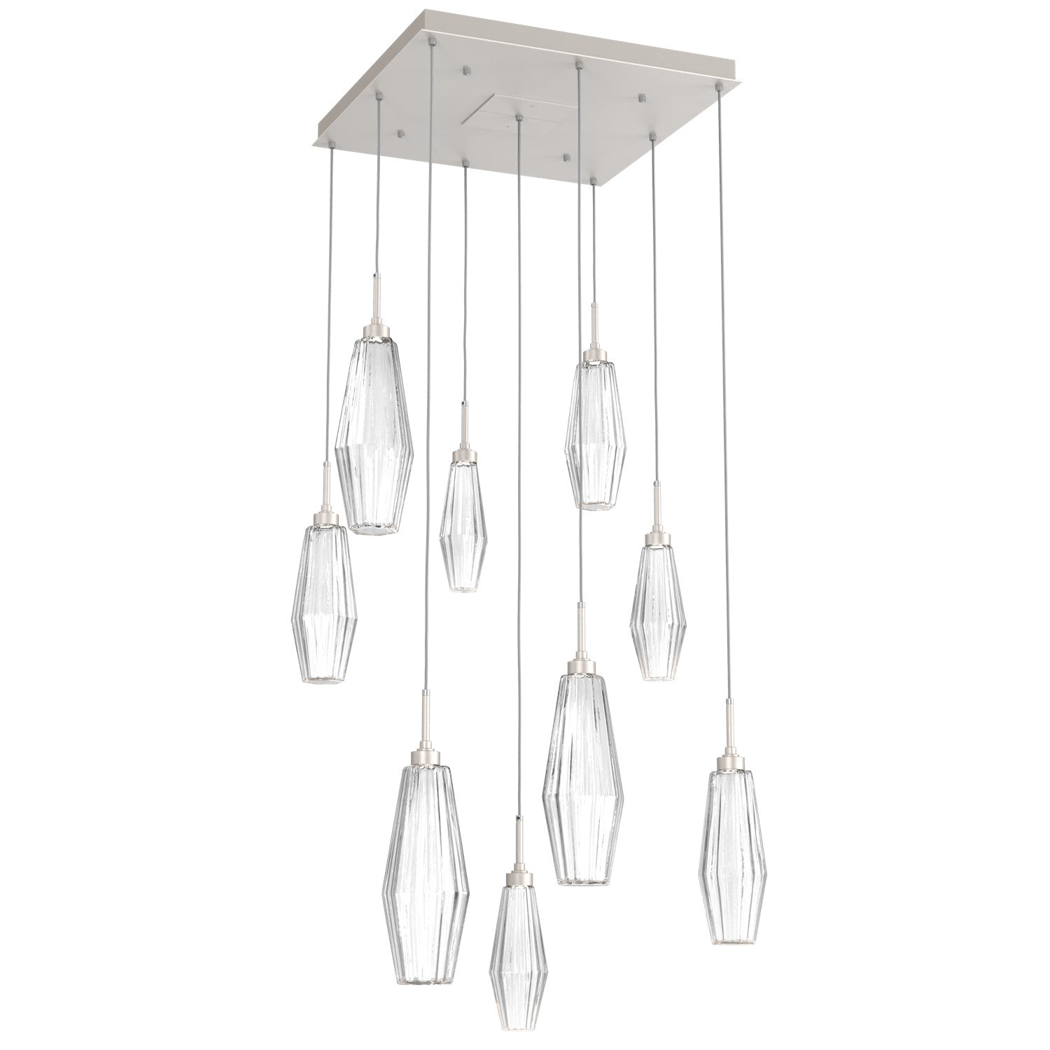 Hammerton Studio - CHB0049-09-BS-RC-C01-L1 - LED Pendant - Aalto - Beige Silver