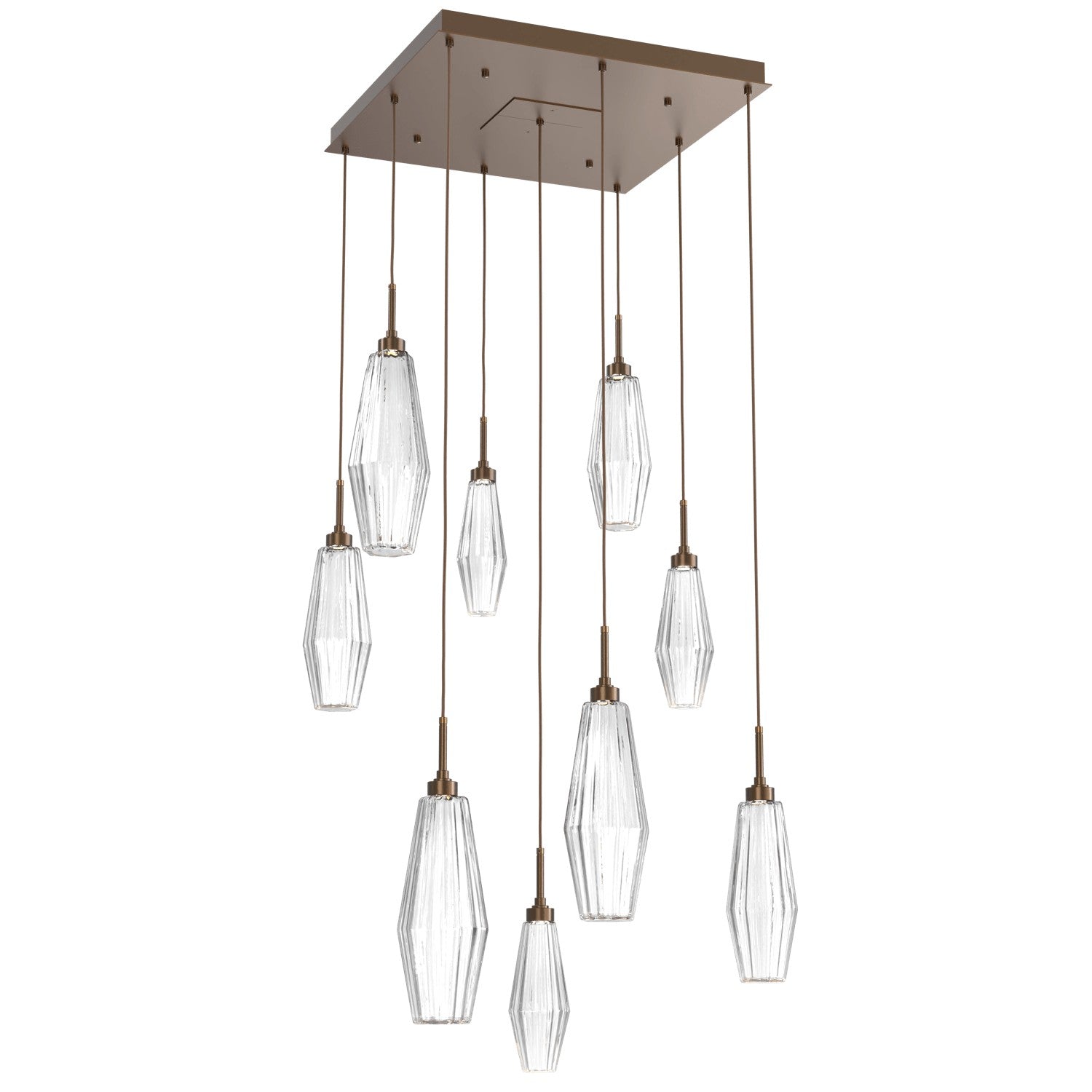 Hammerton Studio - CHB0049-09-FB-RC-C01-L1 - LED Pendant - Aalto - Flat Bronze