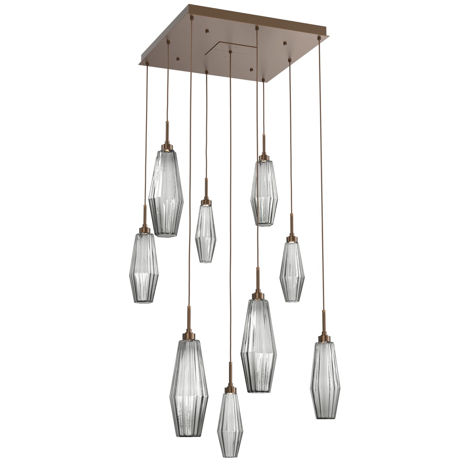 Hammerton Studio - CHB0049-09-FB-RS-C01-L1 - LED Pendant - Aalto - Flat Bronze