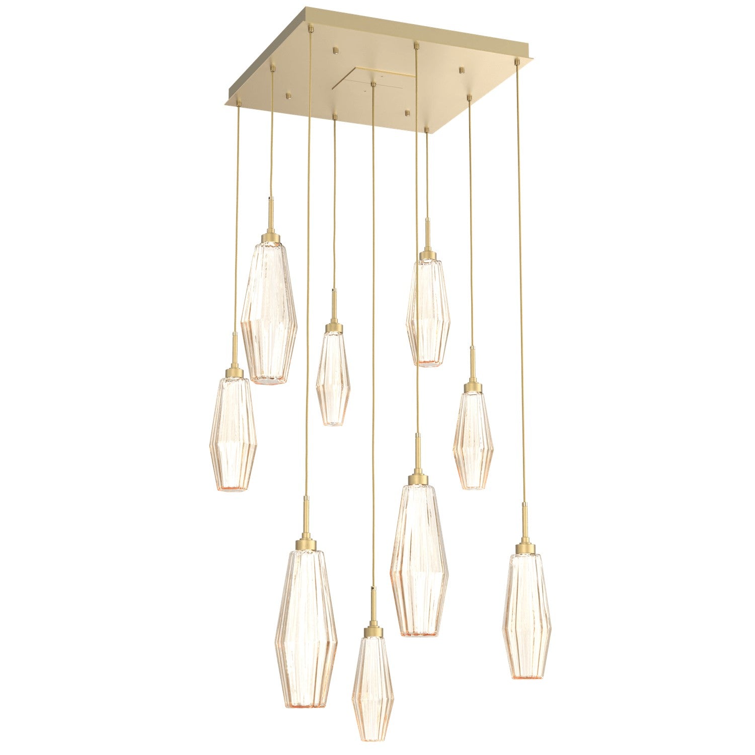 Hammerton Studio - CHB0049-09-GB-RA-C01-L1 - LED Pendant - Aalto - Gilded Brass