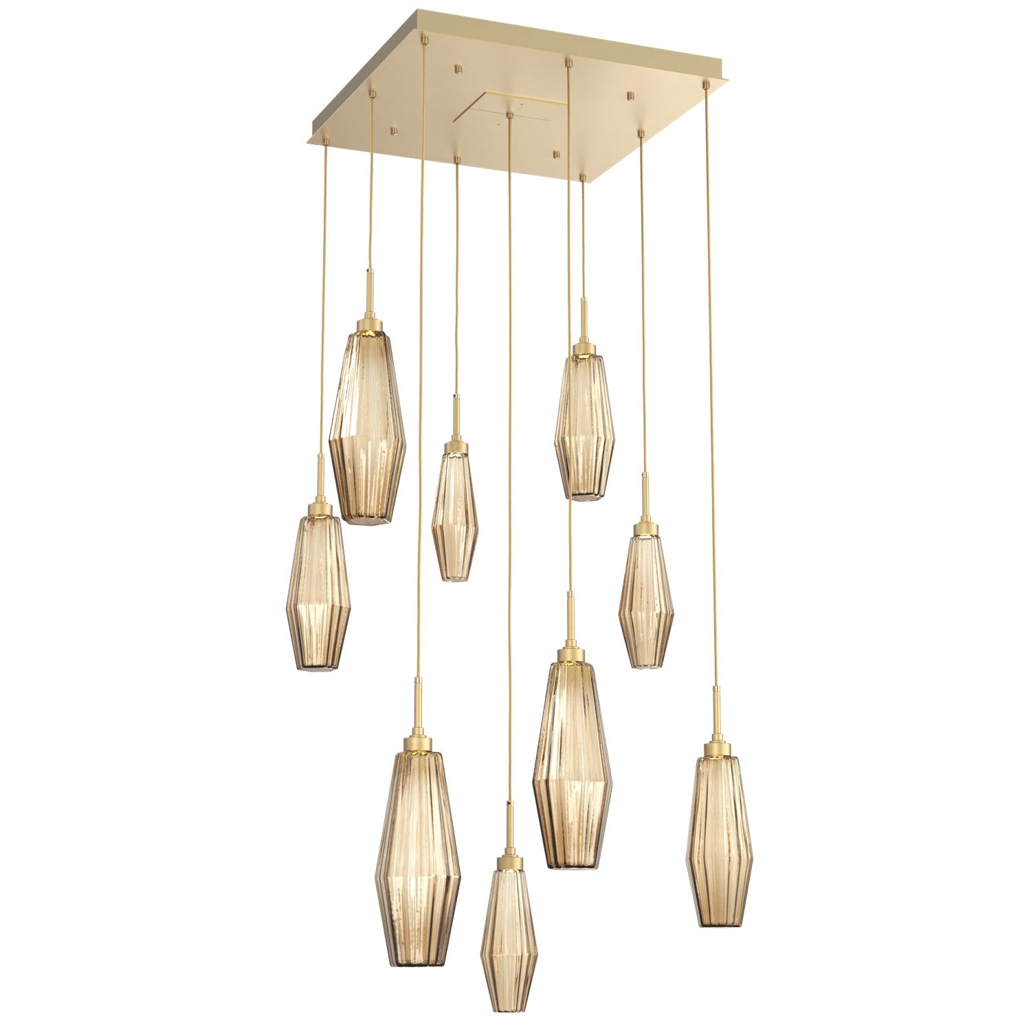 Hammerton Studio - CHB0049-09-GB-RB-C01-L1 - LED Pendant - Aalto - Gilded Brass