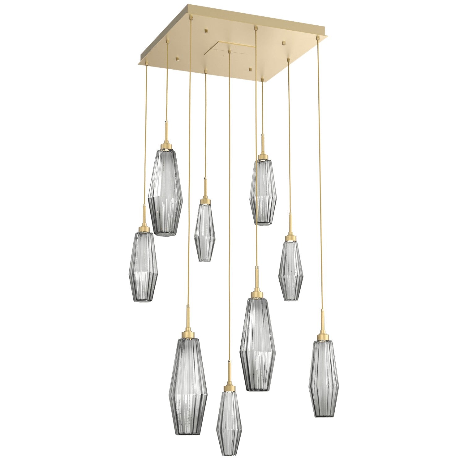 Hammerton Studio - CHB0049-09-GB-RS-C01-L1 - LED Pendant - Aalto - Gilded Brass