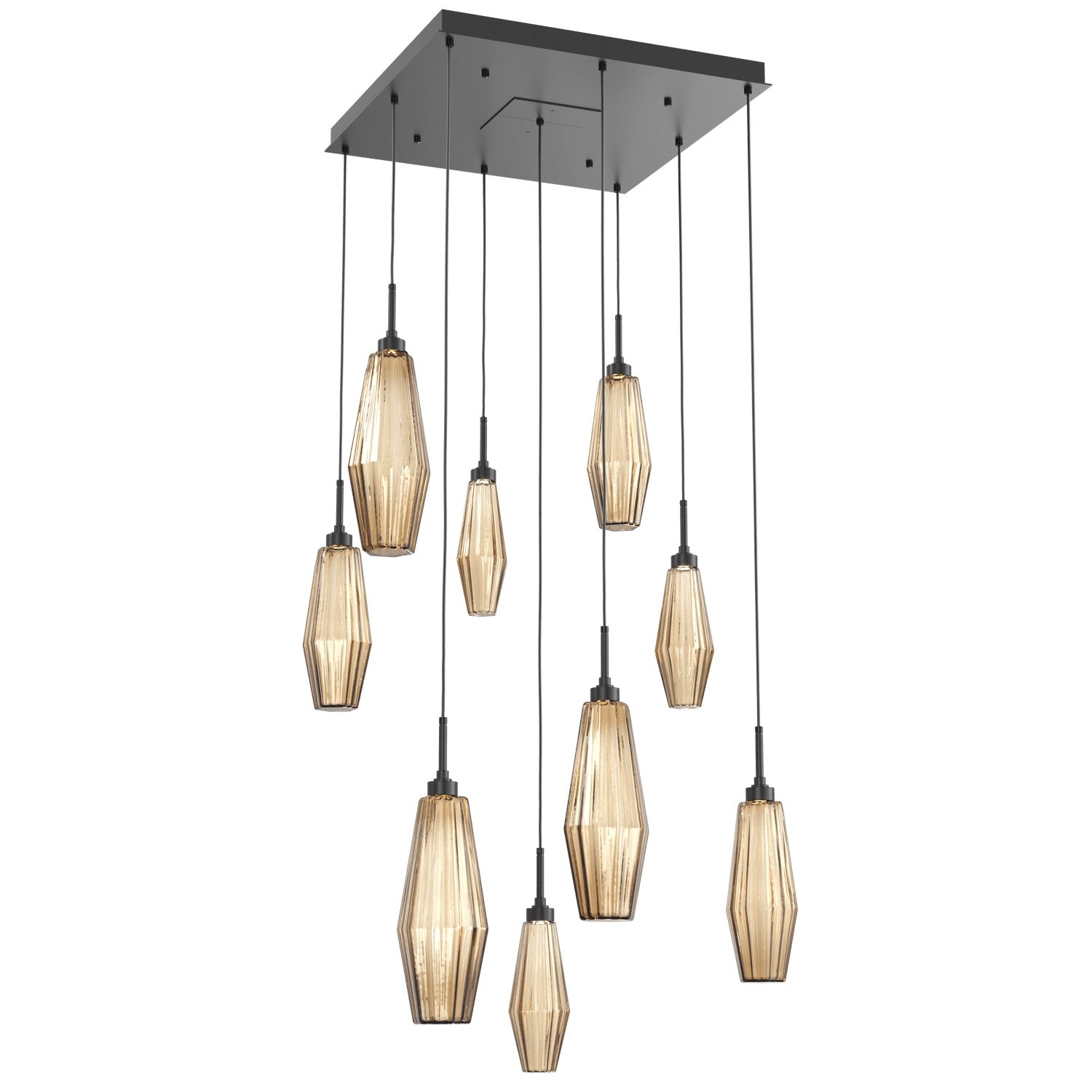 Hammerton Studio - CHB0049-09-MB-RB-C01-L1 - LED Pendant - Aalto - Matte Black