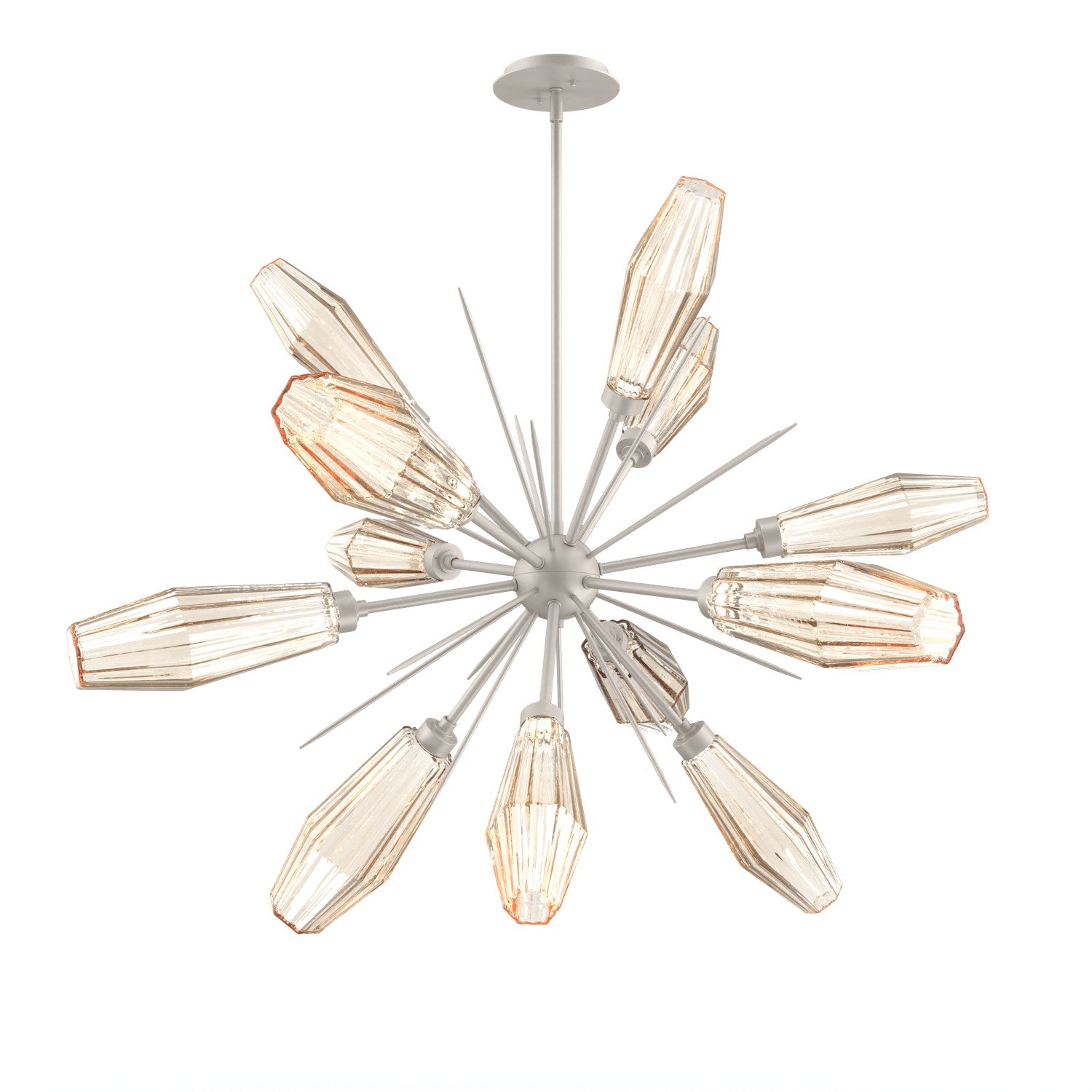 Hammerton Studio - CHB0049-0A-BS-RA-001-L1 - LED Starburst - Aalto - Beige Silver