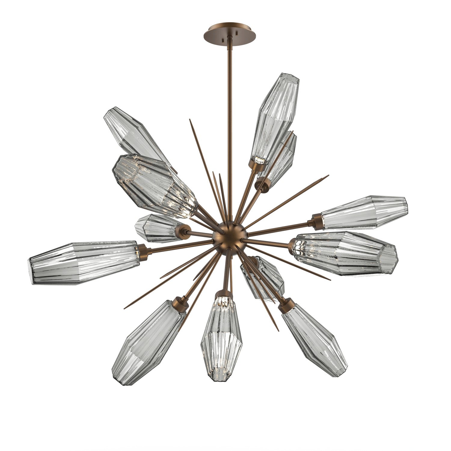 Hammerton Studio - CHB0049-0A-FB-RS-001-L1 - LED Starburst - Aalto - Flat Bronze