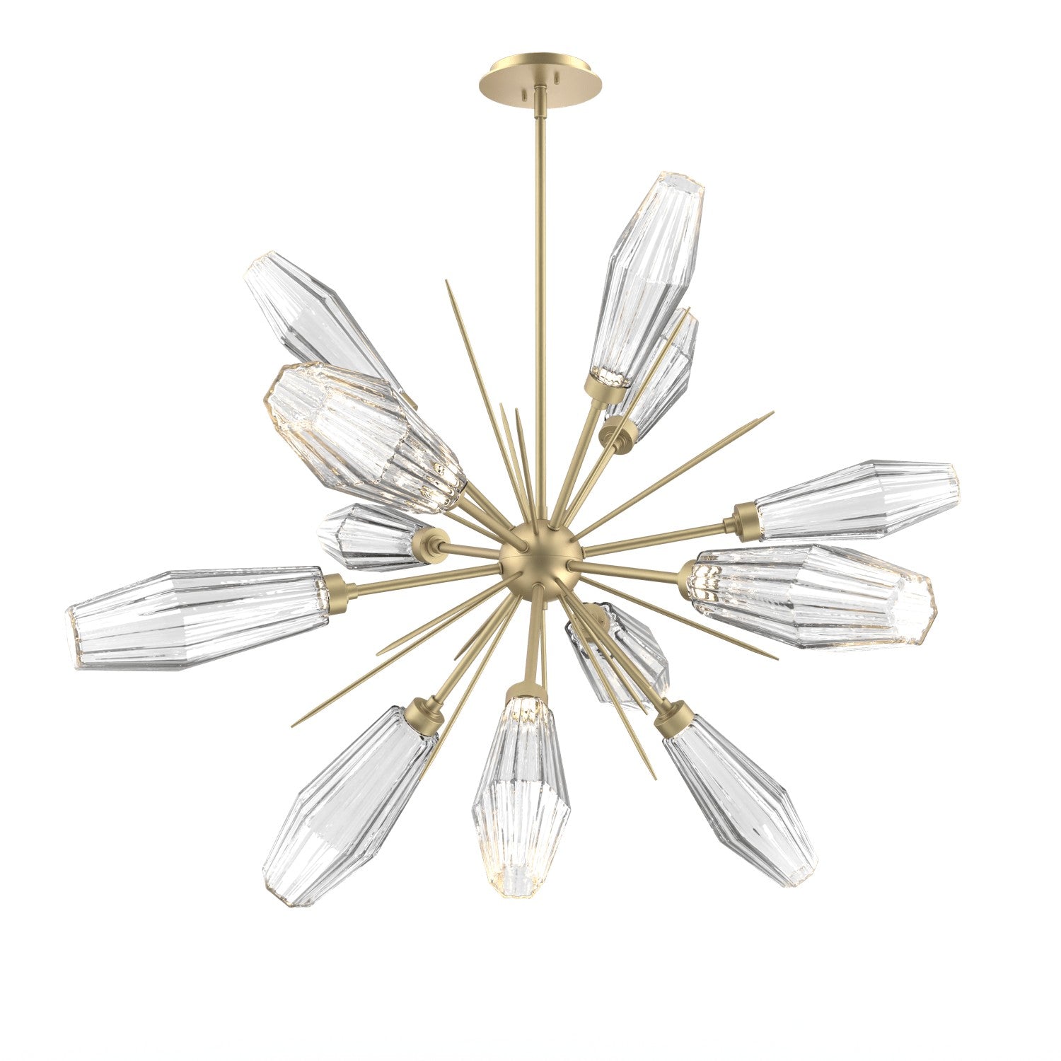 Hammerton Studio - CHB0049-0A-GB-RC-001-L1 - LED Starburst - Aalto - Gilded Brass