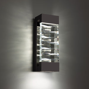 Schonbek Beyond - BWSW21320-BK - LED Outdoor Wall Mount - Labrynth - Black