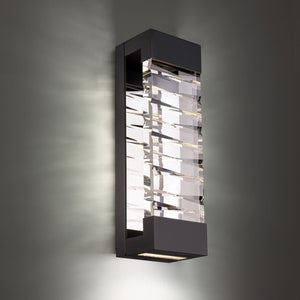 Schonbek Beyond - BWSW21326-BK - LED Outdoor Wall Mount - Labrynth - Black