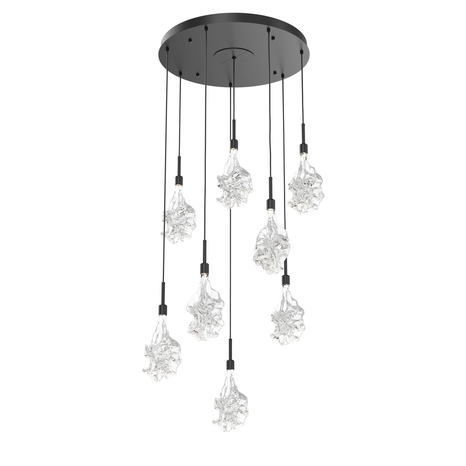 Hammerton Studio - CHB0059-08-MB-BC-C01-L3 - LED Pendant - Blossom - Matte Black