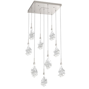 Hammerton Studio - CHB0059-09-BS-BC-C01-L3 - LED Pendant - Blossom - Beige Silver