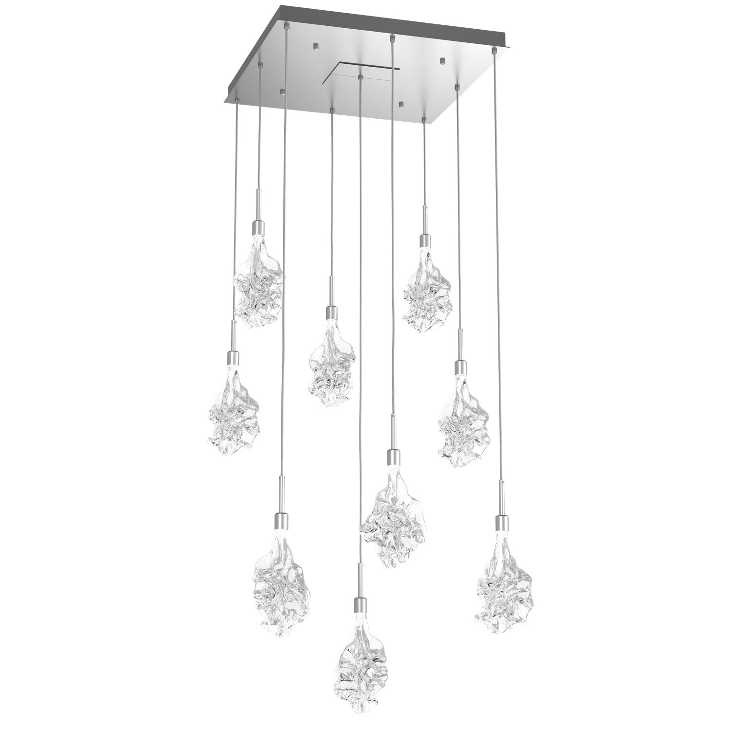 Hammerton Studio - CHB0059-09-CS-BC-C01-L1 - LED Pendant - Blossom - Classic Silver