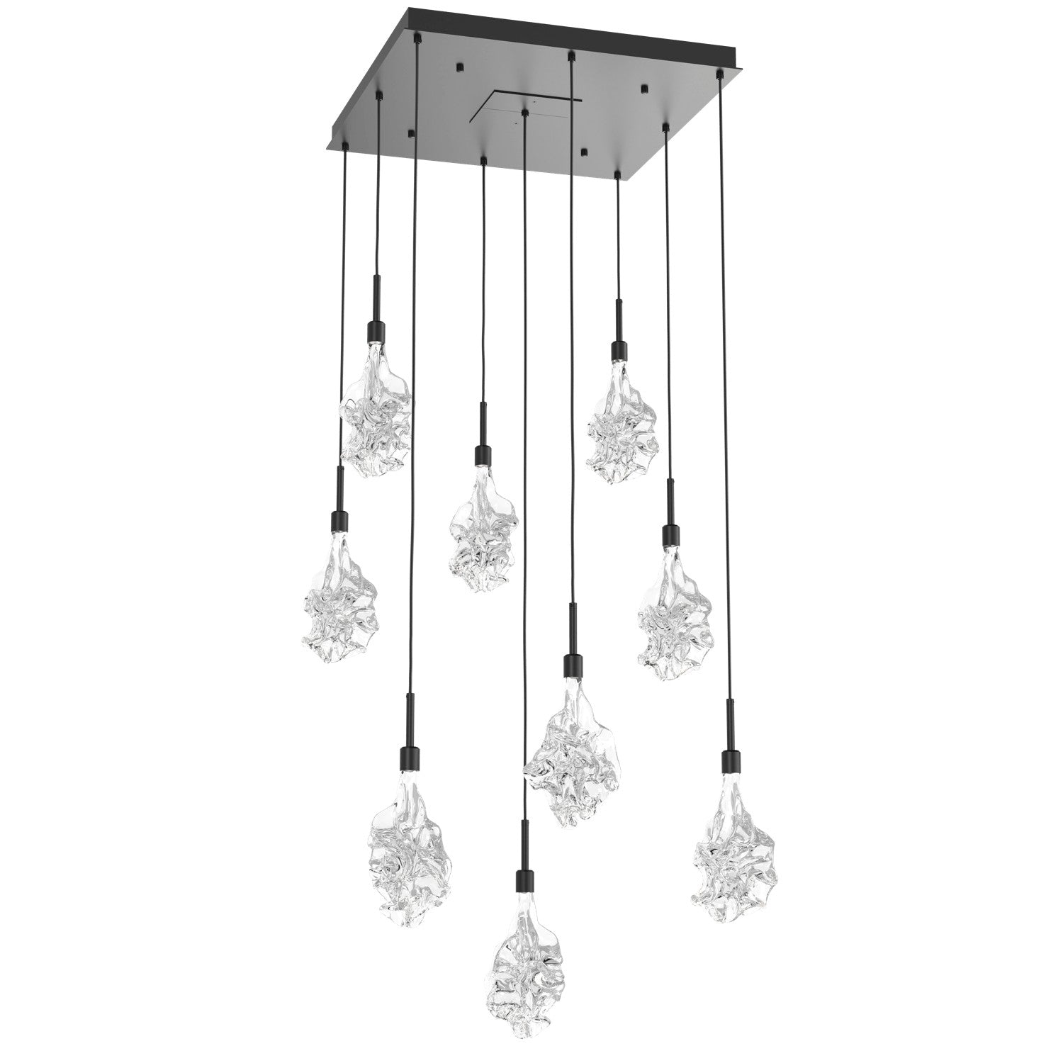 Hammerton Studio - CHB0059-09-MB-BC-C01-L3 - LED Pendant - Blossom - Matte Black