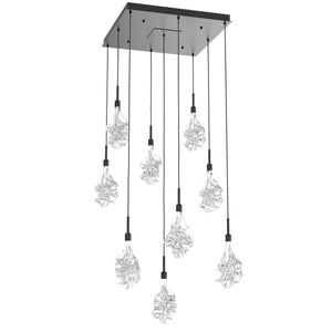 Hammerton Studio - CHB0059-09-MB-BC-C01-L3 - LED Pendant - Blossom - Matte Black