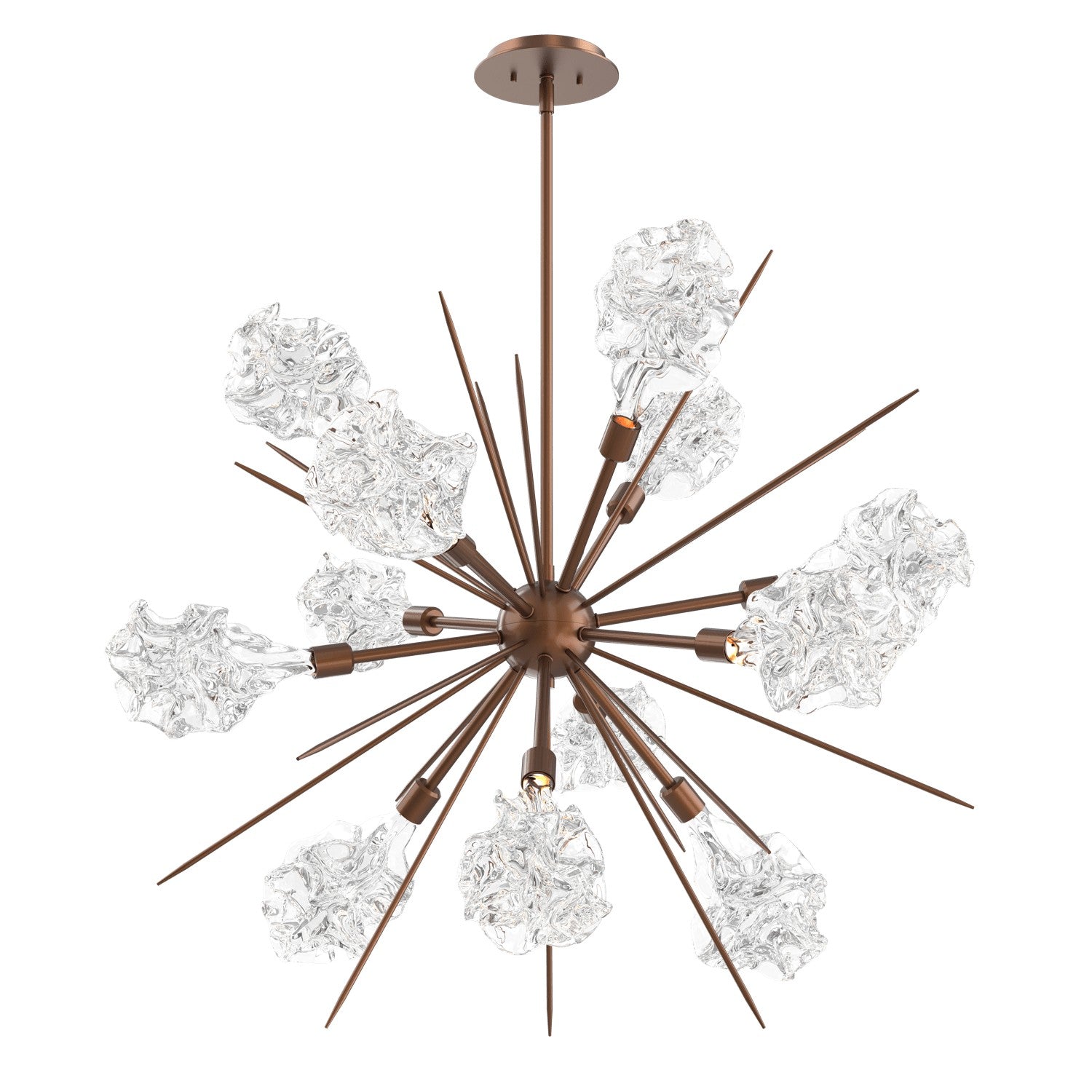 Hammerton Studio - CHB0059-0A-BB-BC-001-L1 - LED Lantern - Blossom - Burnished Bronze