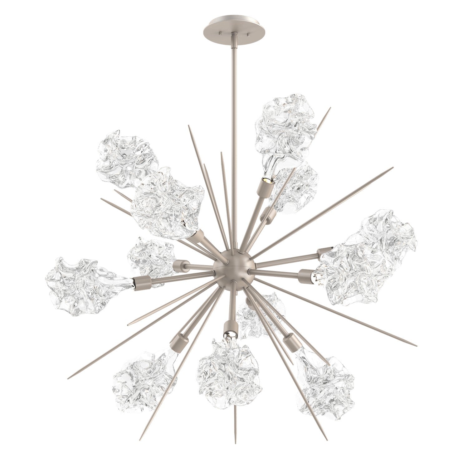 Hammerton Studio - CHB0059-0A-BS-BC-001-L3 - LED Lantern - Blossom - Beige Silver