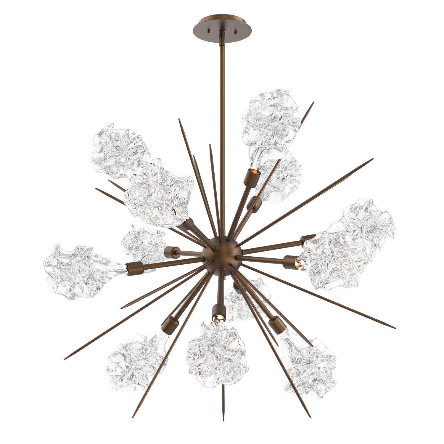Hammerton Studio - CHB0059-0A-FB-BC-001-L3 - LED Lantern - Blossom - Flat Bronze