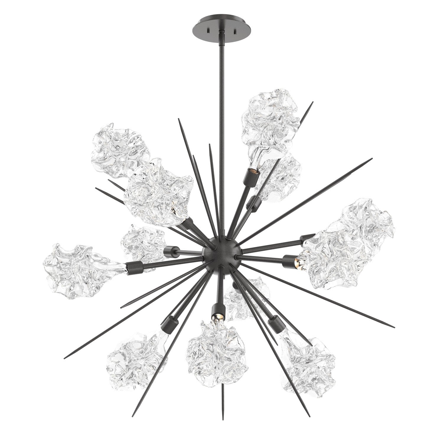 Hammerton Studio - CHB0059-0A-GP-BC-001-L1 - LED Lantern - Blossom - Graphite