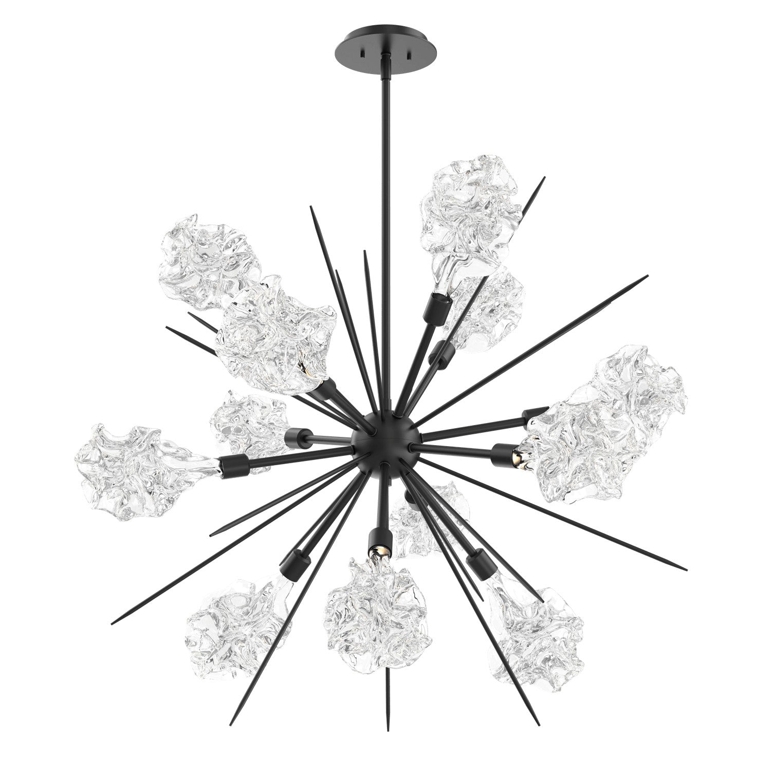 Hammerton Studio - CHB0059-0A-MB-BC-001-L3 - LED Lantern - Blossom - Matte Black