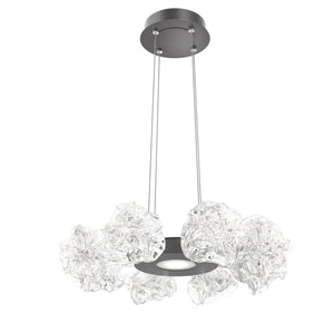 Hammerton Studio - CHB0059-24-GP-BC-CA1-L1 - LED Chandelier - Blossom - Graphite