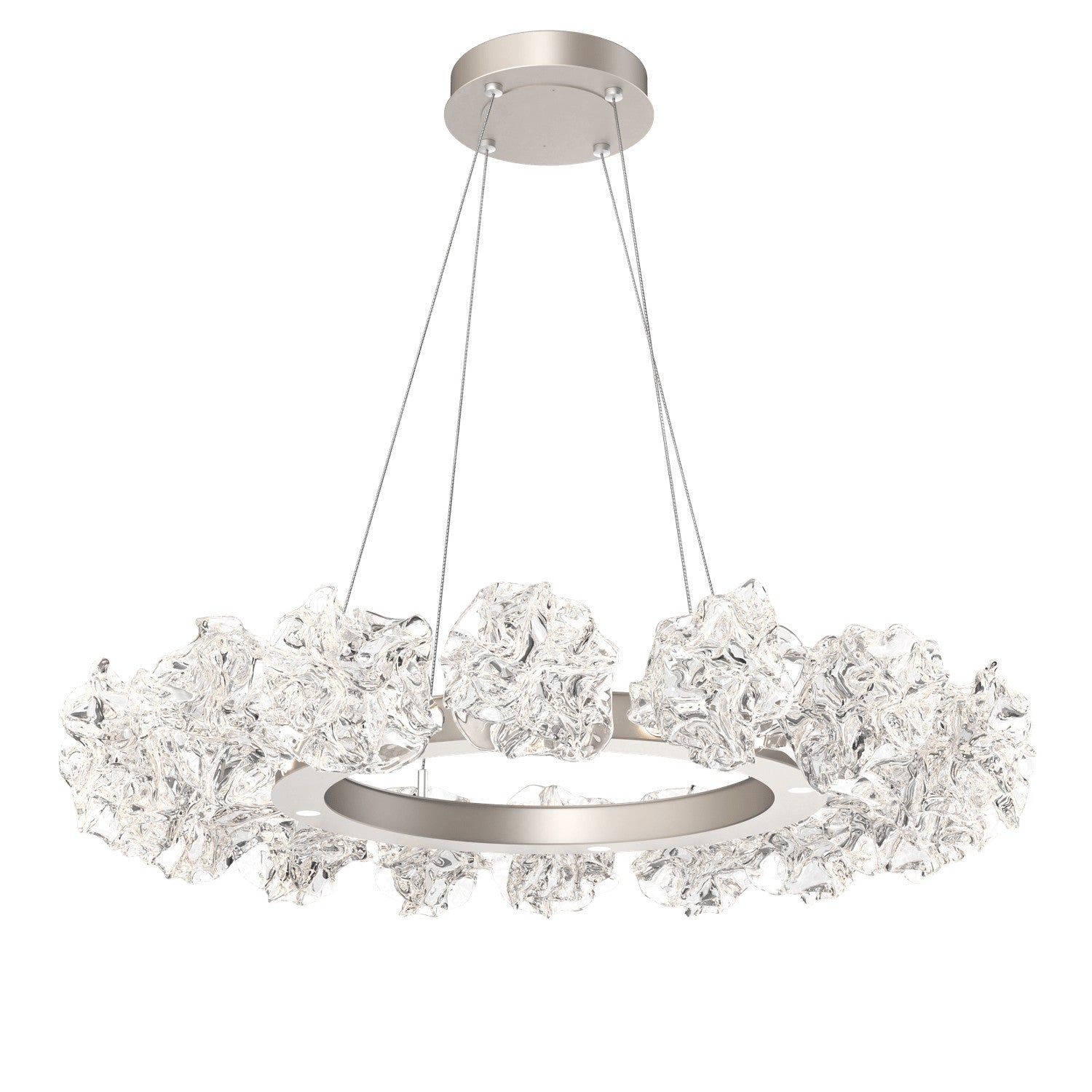 Hammerton Studio - CHB0059-36-BS-BC-CA1-L1 - LED Chandelier - Blossom - Beige Silver