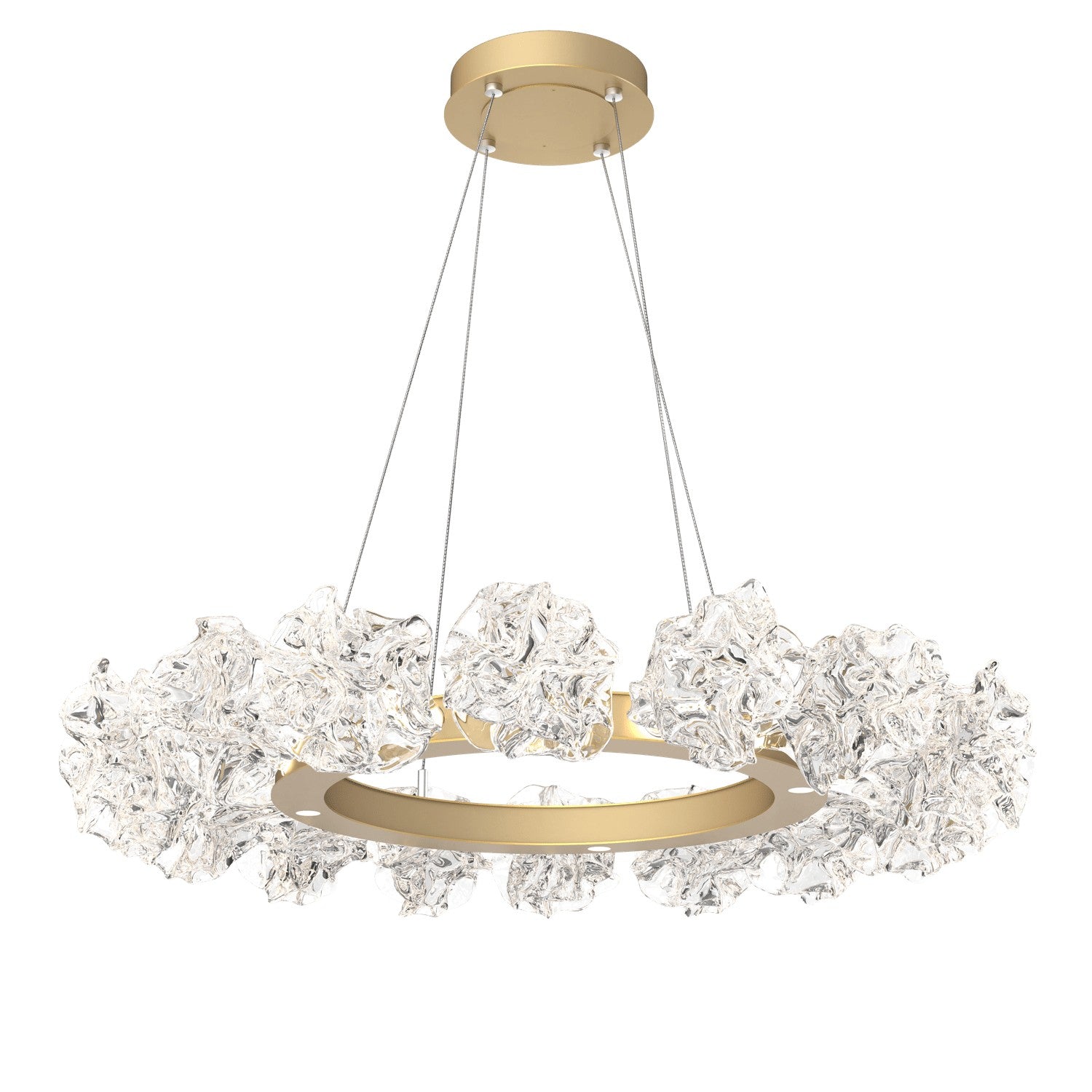 Hammerton Studio - CHB0059-36-GB-BC-CA1-L1 - LED Chandelier - Blossom - Gilded Brass