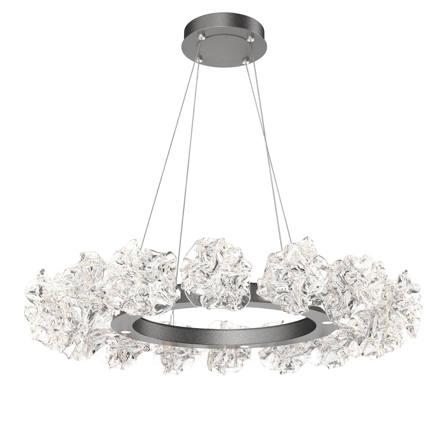 Hammerton Studio - CHB0059-36-GP-BC-CA1-L1 - LED Chandelier - Blossom - Graphite