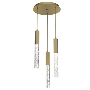 Hammerton Studio - CHB0060-03-GB-GC-C01-L3 - LED Pendant - Axis - Gilded Brass