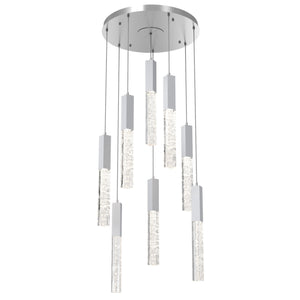 Hammerton Studio - CHB0060-08-CS-GC-C01-L1 - LED Pendant - Axis - Classic Silver