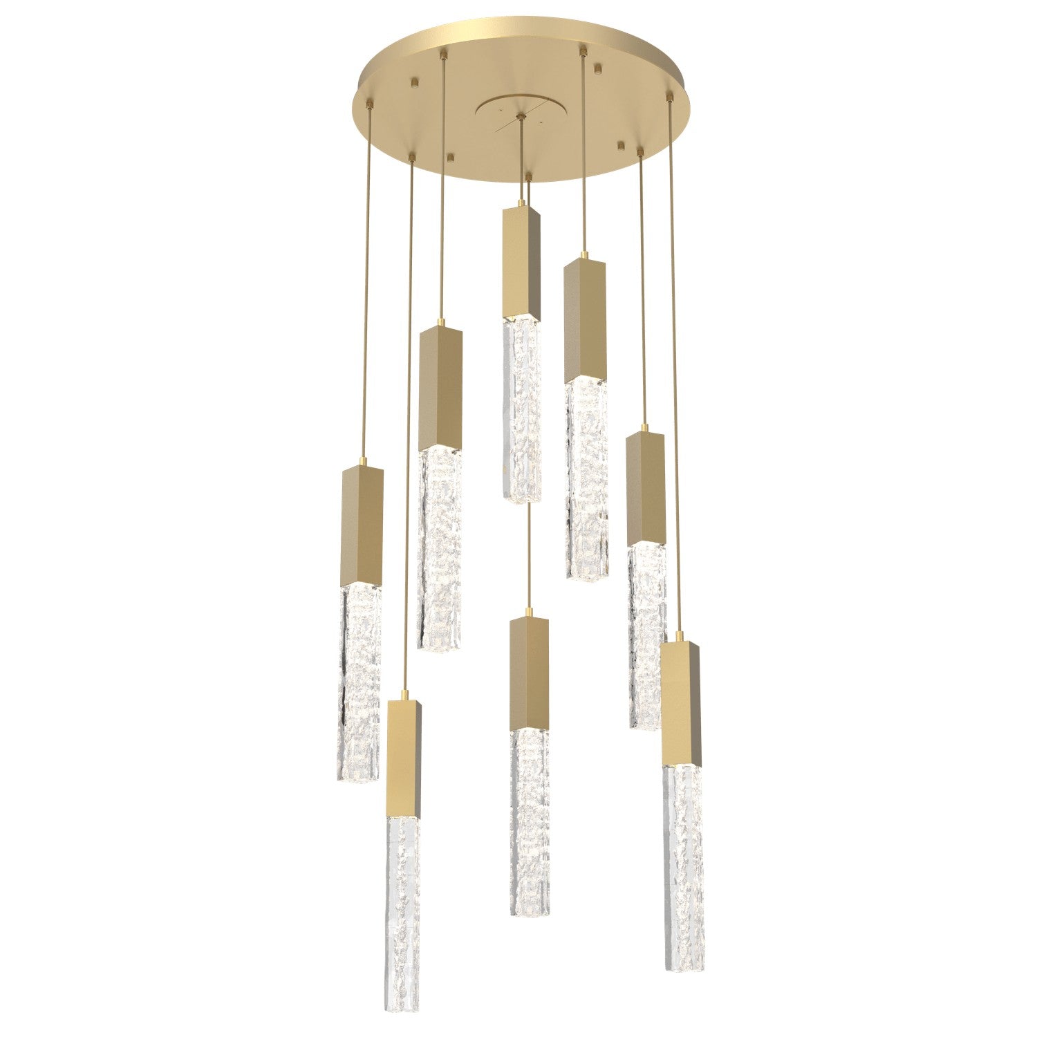 Hammerton Studio - CHB0060-08-GB-GC-C01-L1 - LED Pendant - Axis - Gilded Brass