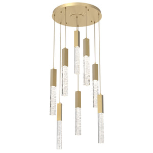 Hammerton Studio - CHB0060-08-GB-GC-C01-L1 - LED Pendant - Axis - Gilded Brass