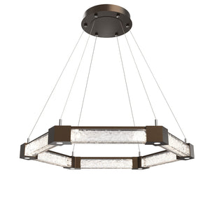 Hammerton Studio - CHB0060-35-FB-GC-CA1-L1 - LED Chandelier - Axis - Flat Bronze